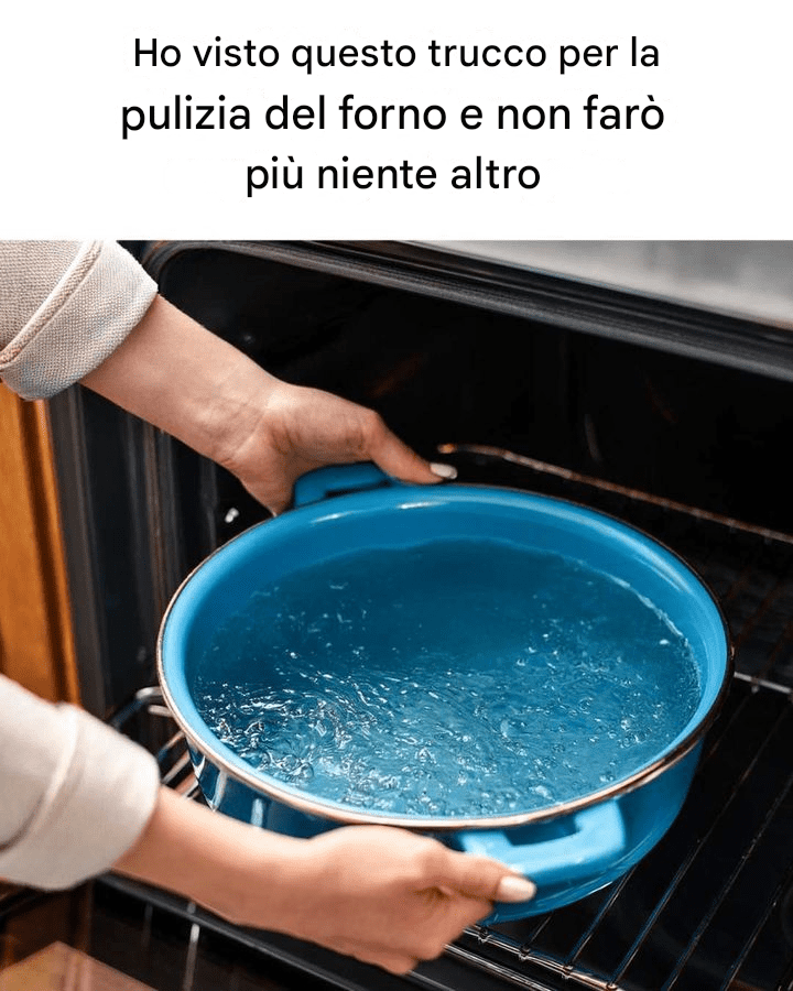Ho visto questo trucco per la pulizia del forno e non farò più niente altro