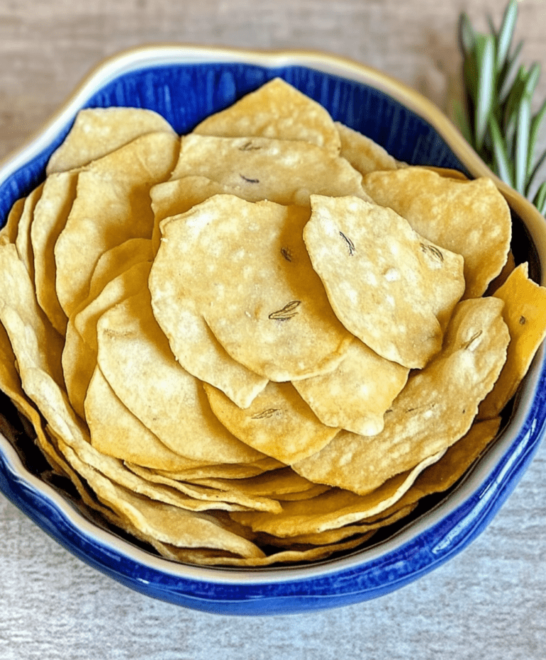 Chips di ceci croccanti: lo snack sano da preparare in pochi minuti