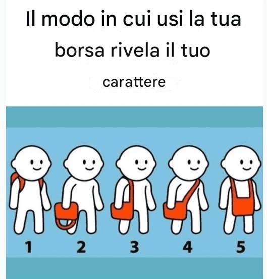 Come La Tua Borsa Rivela Il Tuo Carattere