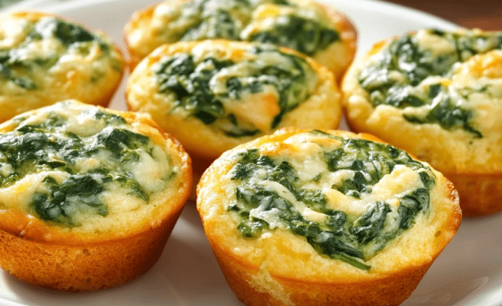Muffin di Spinaci e Formaggio: Un Delizioso Snack Salato