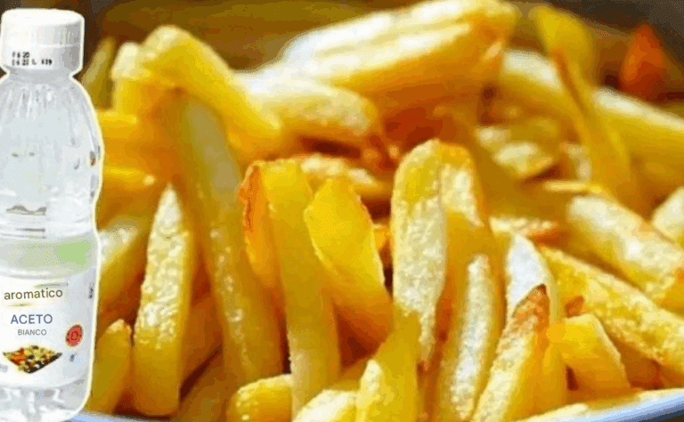 Consiglio perfetto per preparare patate fritte croccanti con l'aceto