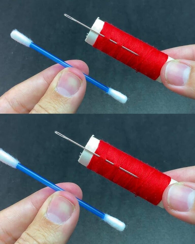 Una sarta con 60 anni di esperienza svela il segreto per infilare l’ago senza fatica