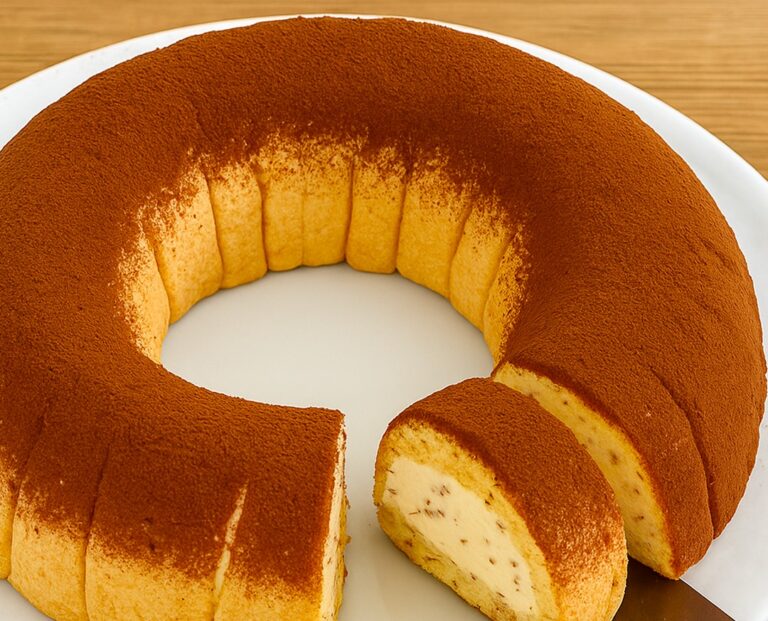 Ciambella Fredda con Pavesini e Yogurt: il Dolce Estivo Senza Forno