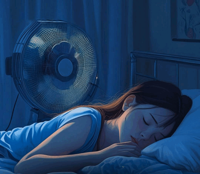 Non lasciare il ventilatore acceso tutta la notte: i rischi per la salute sono maggiori di quanto sembrino