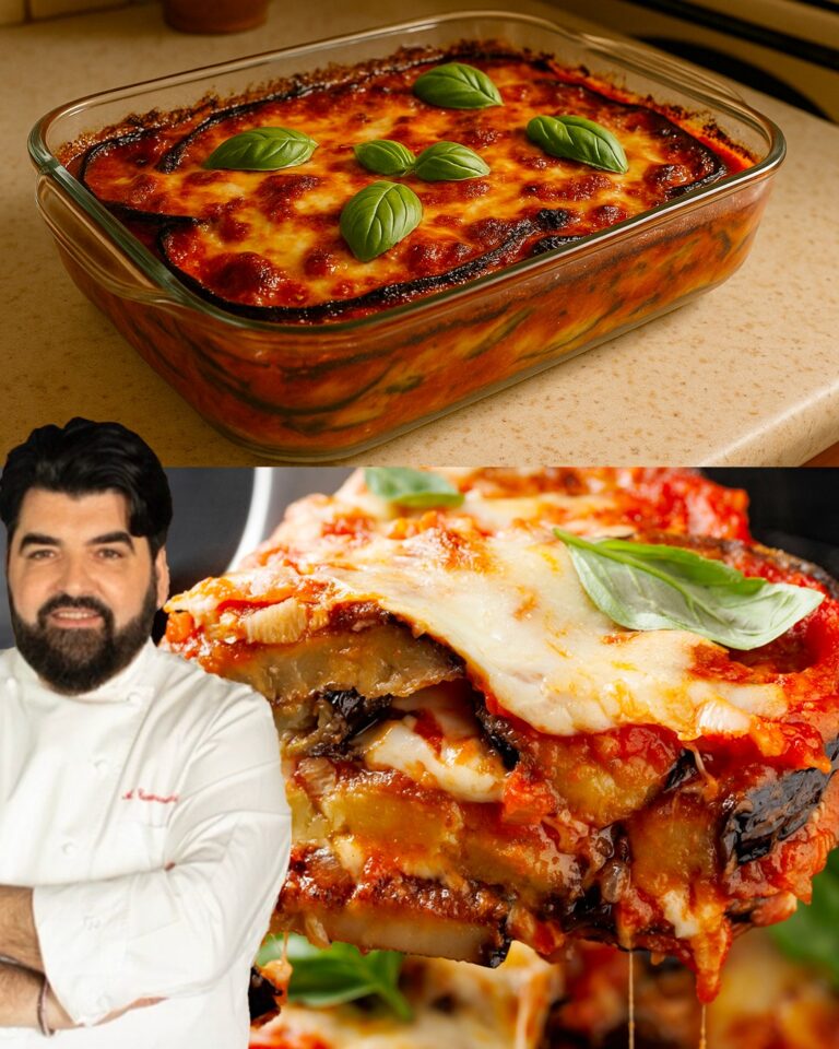 Parmigiana di melanzane perfetta: la ricetta autentica di Cannavacciuolo e il suo trucco da chef