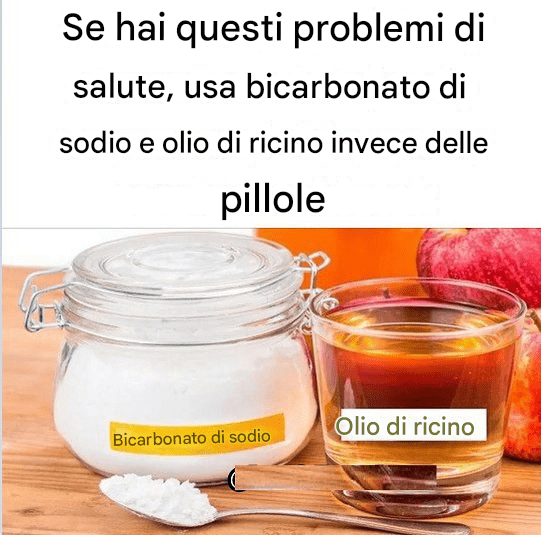 Bicarbonato e Olio di Ricino: Usi Pratici e Limiti di Due Rimedi Tradizionali
