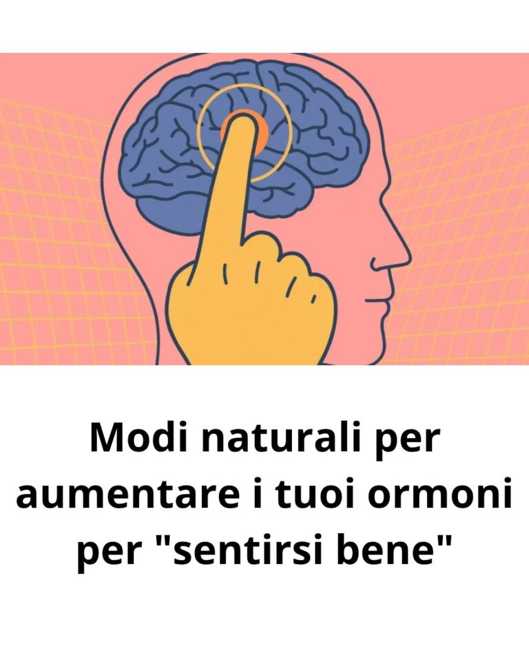 Modi naturali per aumentare i tuoi ormoni per “sentirsi bene”