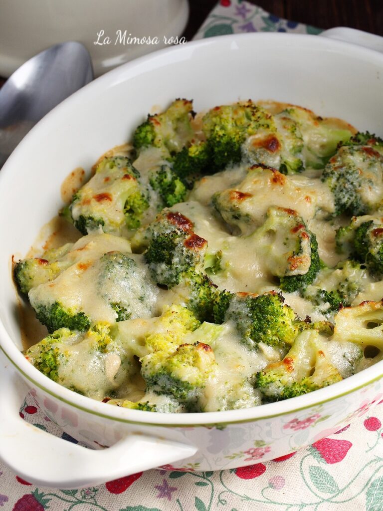 Broccoli Gratinati alla Besciamella (Senza Burro!)
