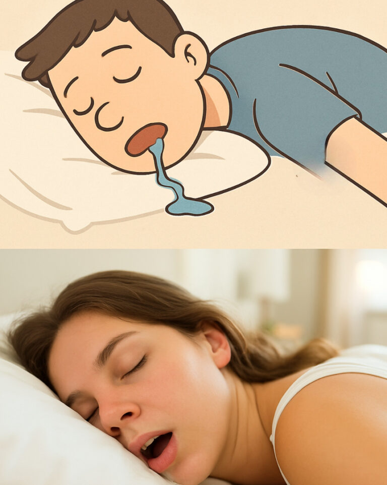 Se sbavi spesso mentre dormi, potrebbe essere il segno di queste 6 condizioni di salute