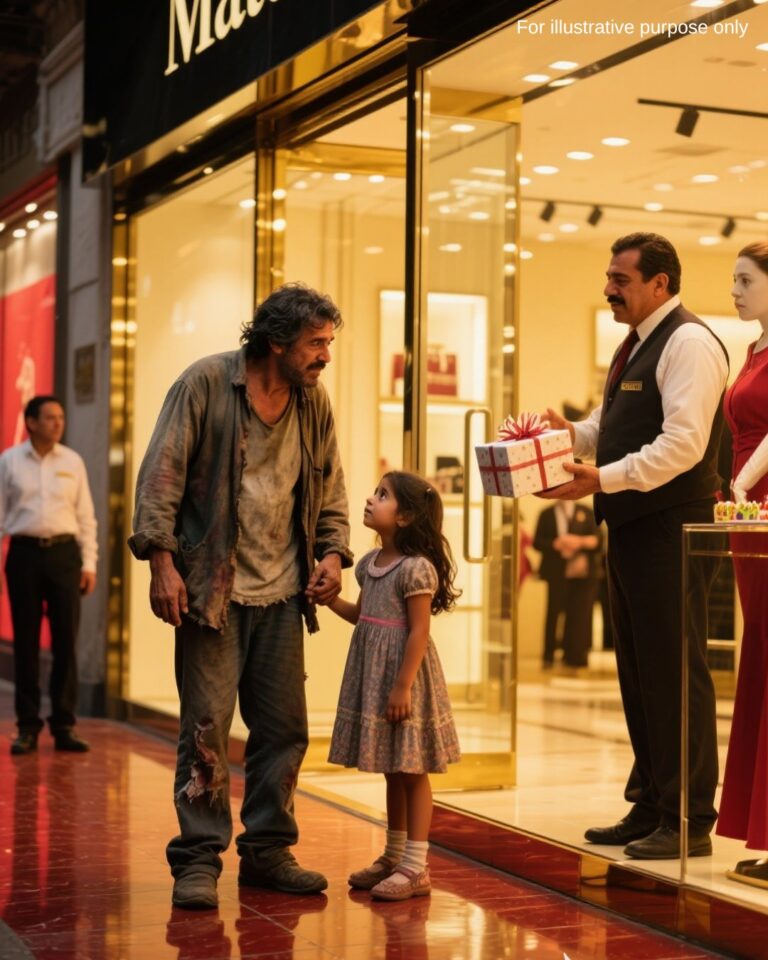 Un povero padre single ha portato la figlia in un negozio di lusso: i dipendenti li hanno presi in giro, poi il proprietario lo ha riconosciuto e ha rivelato una verità scioccante