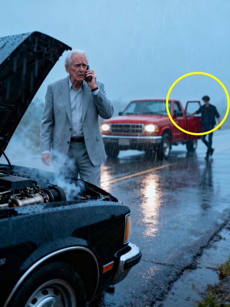 Un padre single ha aiutato un uomo anziano che era solo sotto la pioggia e il giorno dopo lo stesso uomo lo ha aiutato a salvare il suo lavoro.