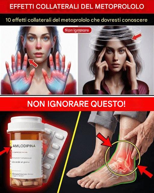 I 10 effetti collaterali del metoprololo che il tuo medico prega che tu non scopra