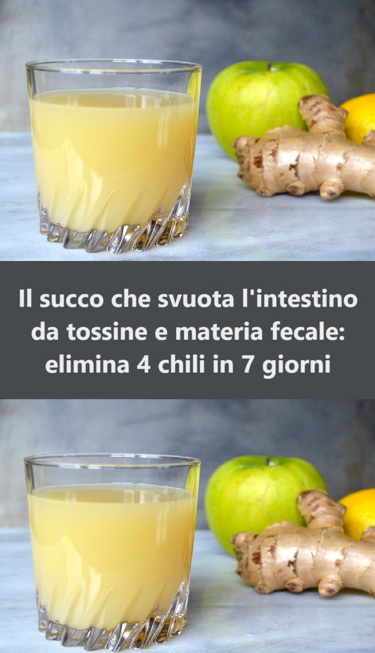 Ecco un rimedio semplice per disintossicare il colon e favorire il benessere generale!  Succo Disintossicante per il Colon Ingredienti 1 mela 1 cucchiaio di semi di lino 1 cucchiaio di semi di chia 1 cucchiaino di miele 1 bicchiere d’acqua