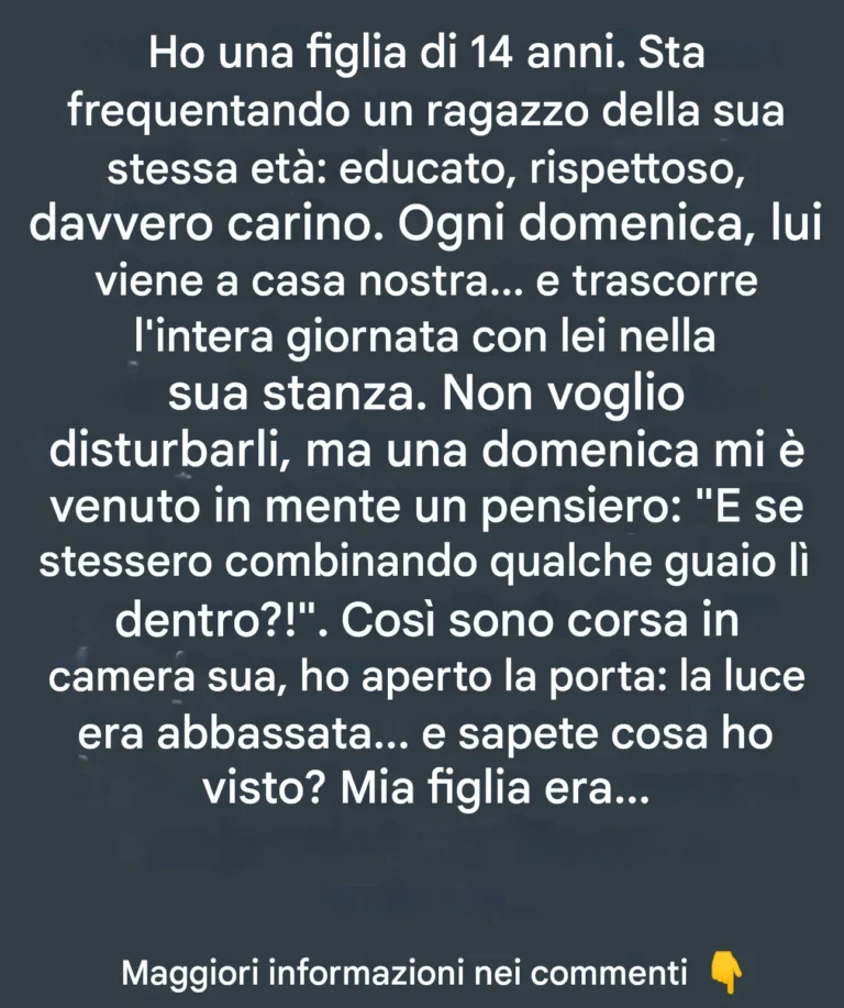 Ho aperto la porta della casa di mia figlia adolescente e sono rimasta scioccata nello scoprire cosa stava facendo.