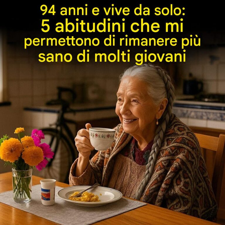 5 abitudini di una donna di 94 anni per rimanere più sana di persone molto più giovani
