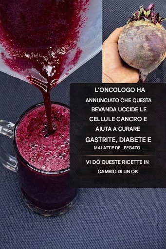ATTENZIONE! Il succo di barbabietola uccide le cellule cancerose in 42 giorni