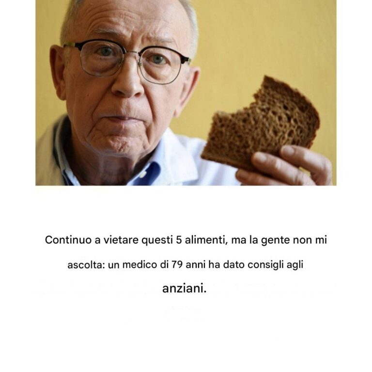 Da anni metto in guardia dal mangiare questi 5 alimenti, ma molte persone non ci fanno caso: un medico di 79 anni ha condiviso alcuni consigli utili per gli anziani.
