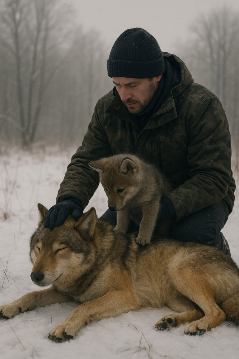 Un uomo ha salvato una lupa ferita e il suo cucciolo, ignaro di ciò che sarebbe accaduto il giorno dopo. Quando finalmente è successo, l'intero villaggio è rimasto profondamente spaventato dalla scena.